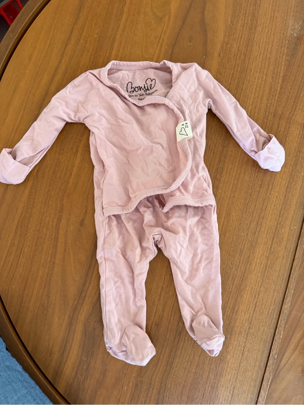 Bonsie Skin to Skin onesie size newborn